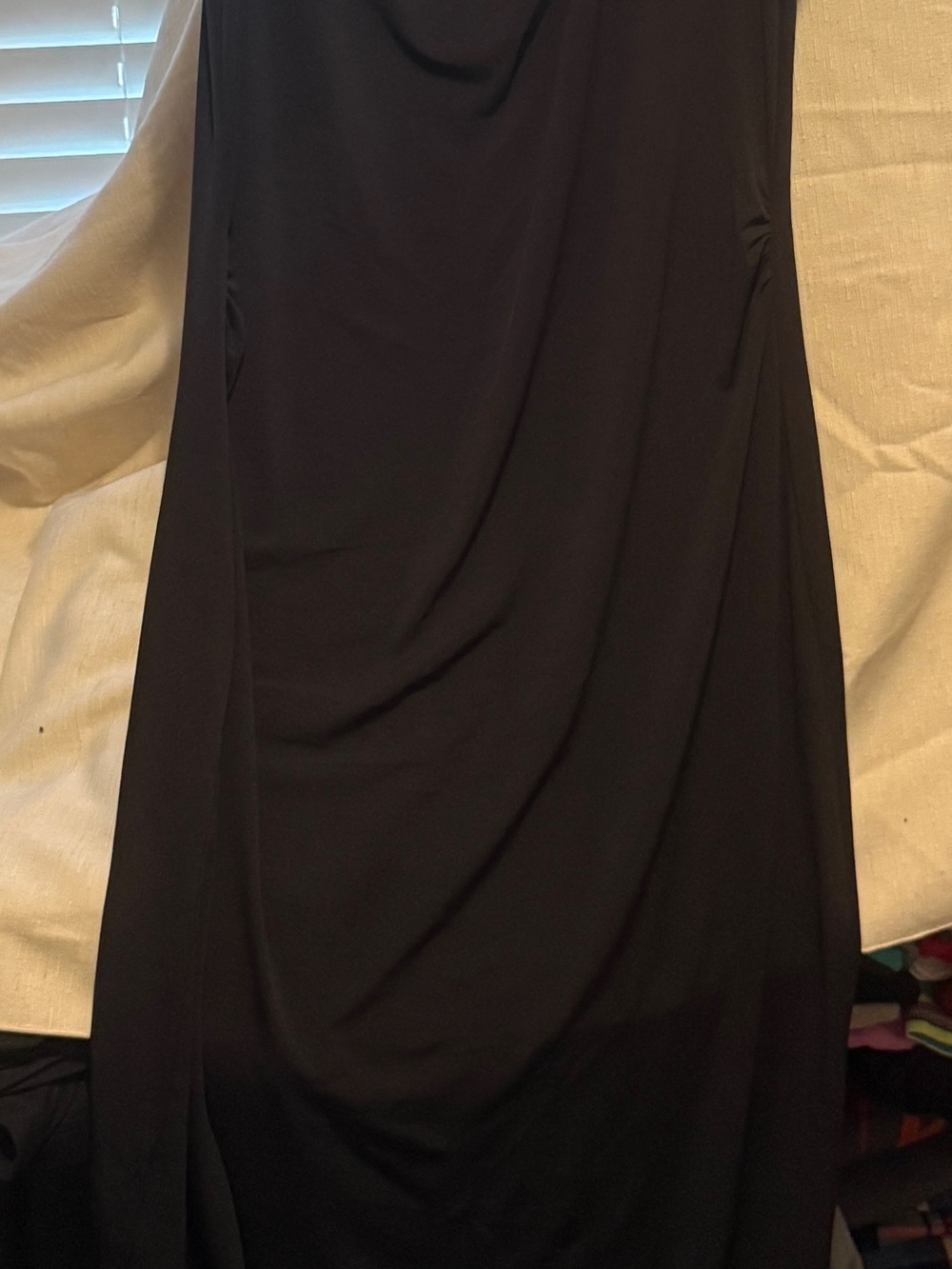 H&M Black Maxi Dress - Elegant Long Silhouette